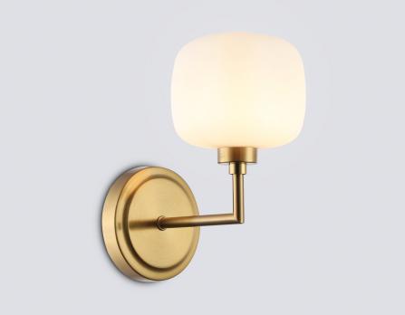 Настенный светильник LH53021 BS/FR латунь/белый матовый G9 max 40W 195*120*230 Ambrella light