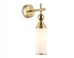Настенный светильник LH55280 BS/FR латунь/белый матовый E14 max 40W 140*80*310 Ambrella light
