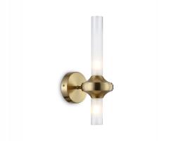 Настенный светильник LH55362/2 BS/CL латунь/прозрачный G9/2 max 30W 150*100*320 Ambrella light