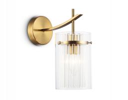 Настенный светильник LH56035 BS/CL латунь/прозрачный E14 max 40W 220*120*255 Ambrella light