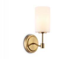 Настенный светильник LH56056 BS/FR латунь/белый матовый E14 max 40W 160*120*280 Ambrella light