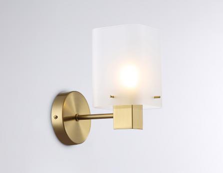 Настенный светильник LH57035 BS/SM латунь/дымчатый E14 max 40W 195*110*185 Ambrella light