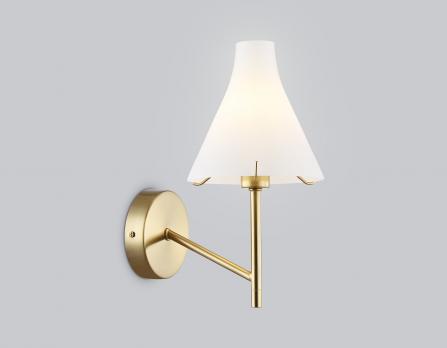 Настенный светильник LH57137 BS/FR латунь/белый матовый E14 max 40W 210*150*280 Ambrella light