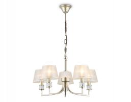 Подвесная люстра с абажурами LH71214/5 CGD золото E14/5 max 40W D620*740 Ambrella light