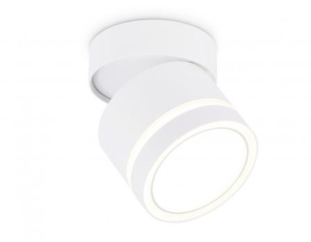 Светильник накладной поворотный TA1444 WH/FR белый/белый матовый GX53 max 12W D85*90 Ambrella light