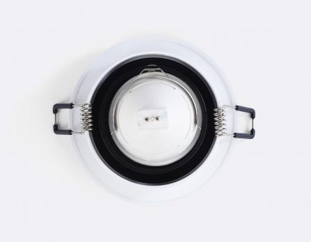 Светильник встраиваемый TN102722 WH/BK белый/черный GU5.3 92*92*23 Ambrella light