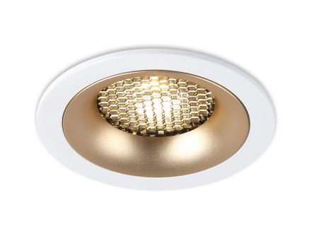 Светильник встраиваемый TN102723 WH/GD белый/золото GU5.3 92*92*23 Ambrella light