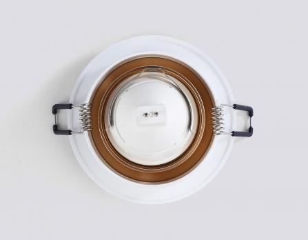 Светильник встраиваемый TN102723 WH/GD белый/золото GU5.3 92*92*23 Ambrella light