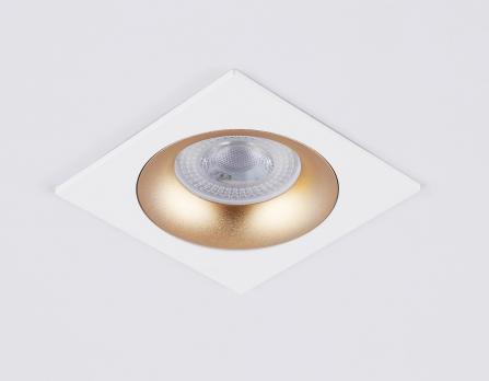 Светильник встраиваемый TN102728 WH/GD белый/золото GU5.3 92*92*23 Ambrella light