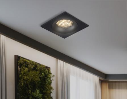 Светильник встраиваемый TN102729 BK черный GU5.3 92*92*23 Ambrella light