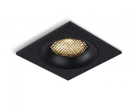 Светильник встраиваемый TN102729 BK черный GU5.3 92*92*23 Ambrella light