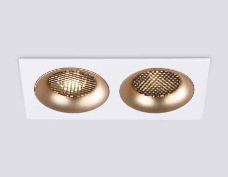 Светильник встраиваемый TN102733/2 WH/GD белый/золото GU5.3 175*92*23 Ambrella light