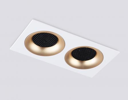 Светильник встраиваемый TN102733/2 WH/GD белый/золото GU5.3 175*92*23 Ambrella light