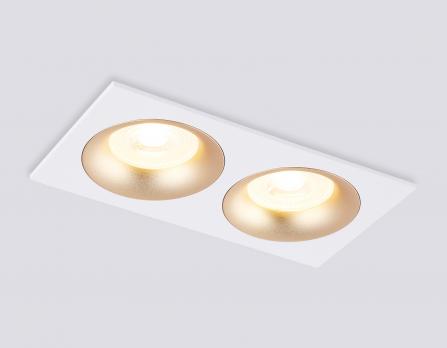 Светильник встраиваемый TN102733/2 WH/GD белый/золото GU5.3 175*92*23 Ambrella light
