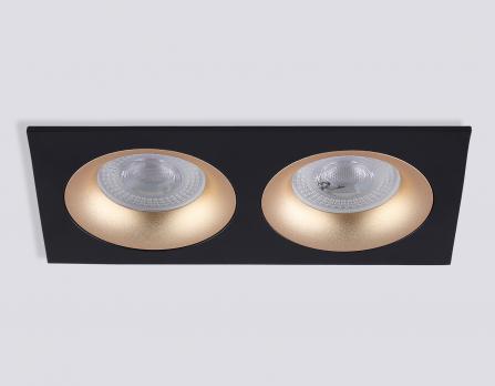 Светильник встраиваемый TN102735/2 BK/GD черный/золото GU5.3 175*92*23 Ambrella light