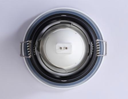 Встраиваемый точечный светильник MR16 TN118 WH/BK белый/черный GU5.3 D80*45 Ambrella light