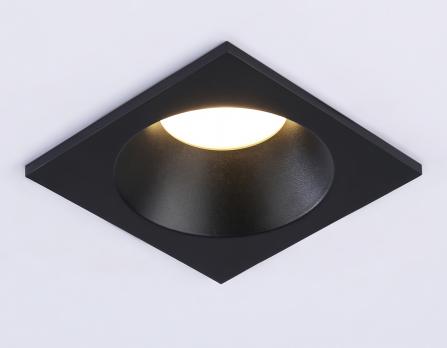 Светильник встраиваемый IP65 TN1190 BK черный GU5.3 IP65 87*87*44 Ambrella light