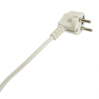Удлинитель 4-местный с/з с выключ. STEKKER HM071-41-05 3x1мм2, 5м, 250В, 16А, 1USB+2C, 2.4A, сер Home, белый