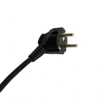 Удлинитель-рулетка с ручкой STD06-40-50 Standart 4 розетки с/з ПВС 3*1, черный, 16А, IP20, 10м