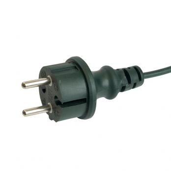 Светодиодная гирлянда на бобине Feron CL98 линейная 50м + 3м 230V мультиколор, c питанием от сети, зеленый шнур