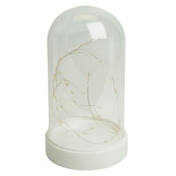Световая фигура "Колба с Нитью Роса" 50LED 2700K, батарейки 3*АА, 23см, LT135