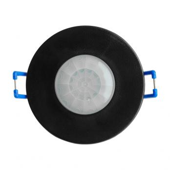 Датчик движения и освещенности 1200W 8m 120°(гориз.) 360°(верт.) чёрный, SEN55, артикул 51577