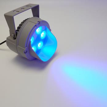 Светодиодный светильник ландшафтно-архитектурный Feron LL-700  85-265V 10W синий IP65