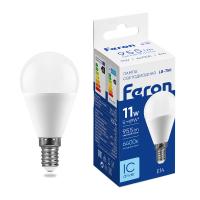 Лампа светодиодная Feron LB-750 Шарик E14 11W 6400K