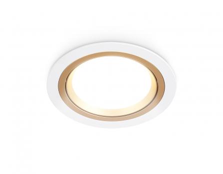 Светильник встраиваемый поворотный TN51912 WH/GD белый/золото GX53 max 12W D115*23 Ambrella light