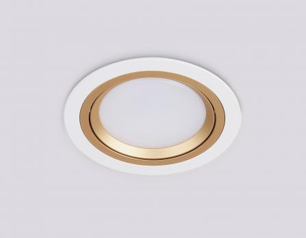 Светильник встраиваемый поворотный TN51912 WH/GD белый/золото GX53 max 12W D115*23 Ambrella light