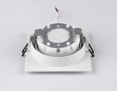Светильник встраиваемый поворотный TN51915 WH белый GX53 max 12W 115*115*23 Ambrella light