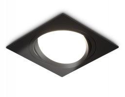 Светильник встраиваемый поворотный TN51917 BK черный GX53 max 12W 115*115*23 Ambrella light
