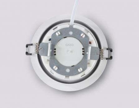 Светильник встраиваемый TN52331 SWH белый песок GX53 max 12W D115*25 Ambrella light