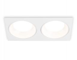 Светильник встраиваемый TN52343/2 SWH/GWH белый песок/белый глянец GX53 max 12W 220*115*25 Ambrella light