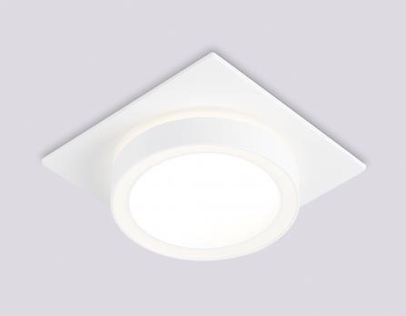 Светильник встраиваемый TN52421 WH/FR белый/белый матовый GX53 max 12W 105*105*45 Ambrella light