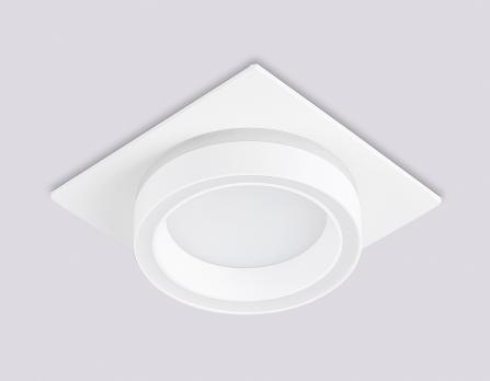 Светильник встраиваемый TN52421 WH/FR белый/белый матовый GX53 max 12W 105*105*45 Ambrella light