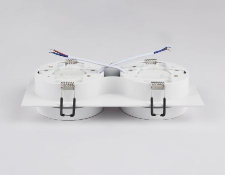 Светильник встраиваемый TN52423/2 WH/FR белый/белый матовый GX53 max 12W 210*105*45 Ambrella light