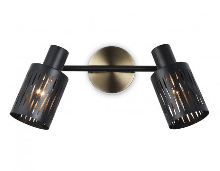 Светильник накладной TR8668/2 BK/SB чёрный/бронза E14/2 max 60W 360*100*190 Ambrella light