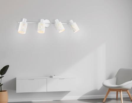Светильник накладной TR8666/4 WH белый E14/4 max 60W 760*100*190 Ambrella light
