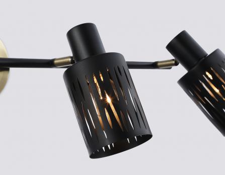 Светильник накладной TR8670/4 BK/SB чёрный/бронза E14/4 max 60W 760*100*190 Ambrella light