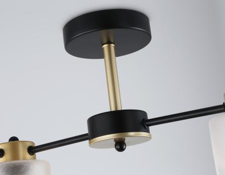 Светильник подвесной TR303324/4 BK/GD черный/золото E27/4 max 60W 650*290*270 Ambrella light