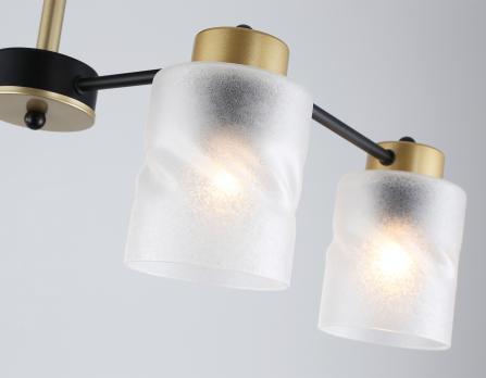 Светильник подвесной TR303324/4 BK/GD черный/золото E27/4 max 60W 650*290*270 Ambrella light