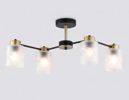 Светильник подвесной TR303324/4 BK/GD черный/золото E27/4 max 60W 650*290*270 Ambrella light