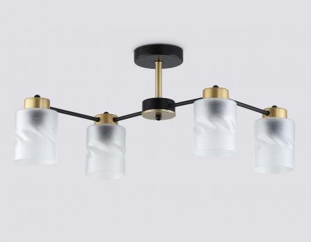 Светильник подвесной TR303324/4 BK/GD черный/золото E27/4 max 60W 650*290*270 Ambrella light