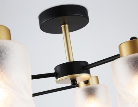 Светильник подвесной TR303325/6 BK/GD черный/золото E27/6 max 60W D680*270 Ambrella light