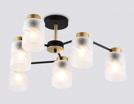 Светильник подвесной TR303325/6 BK/GD черный/золото E27/6 max 60W D680*270 Ambrella light