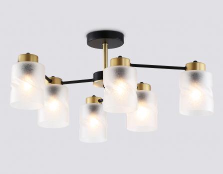 Светильник подвесной TR303325/6 BK/GD черный/золото E27/6 max 60W D680*270 Ambrella light