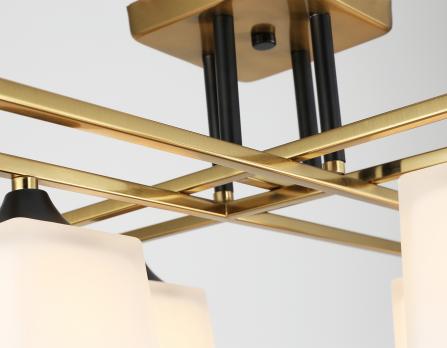 Светильник подвесной TR303044/8 CP медь E27/8 max 60W 820*820*260 Ambrella light