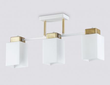 Светильник подвесной TR303045/3 WH/GD белый/золото E27/3 max 60W 540*100*270 Ambrella light