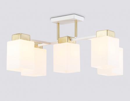 Светильник подвесной TR303047/5 WH/GD белый/золото E27/5 max 60W 540*480*270 Ambrella light
